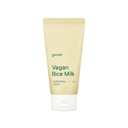 GOODAL Mild Vegan Rice Milk Moisturizing Cream - 2.36 fl oz | Gentle Face Moisturizer for Sensitive Skin