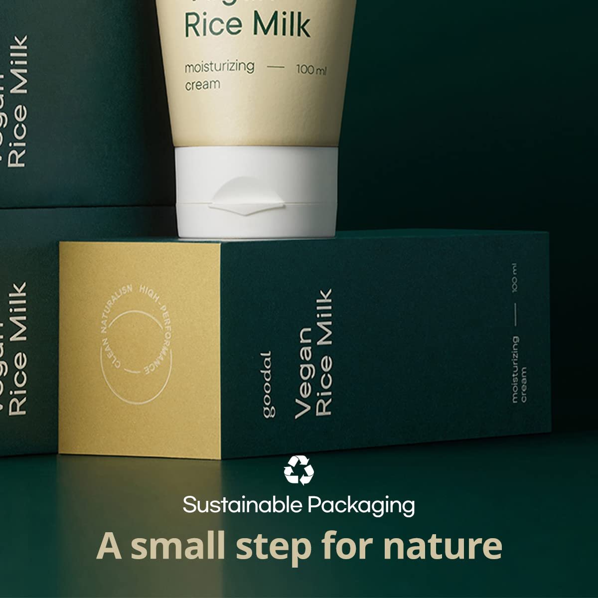 GOODAL Mild Vegan Rice Milk Moisturizing Cream - 2.36 fl oz | Gentle Face Moisturizer for Sensitive Skin - görsel 14