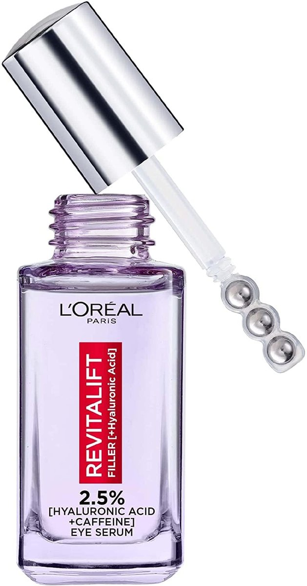 L'Oréal Paris Revitalift Filler Eye Serum – 20 ml Anti-Aging Eye Treatment Avelisse