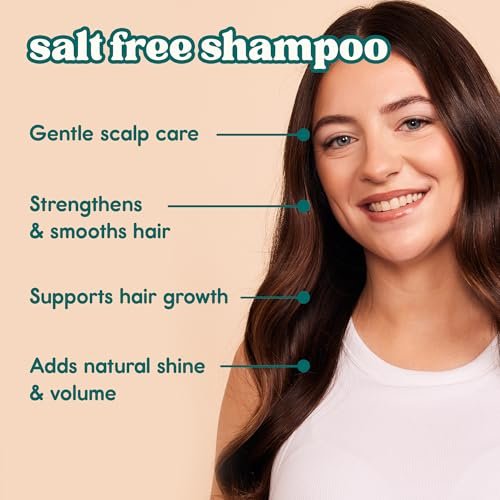 Nature Spell Hair Growth Complex Shampoo, Sulfate & Paraben Free, Nourishing & Strengthening, Infused with Hyaluronic Acid & Vitamin B5, For All Hair Types, Vegan, 10.14 fl oz Avelisse