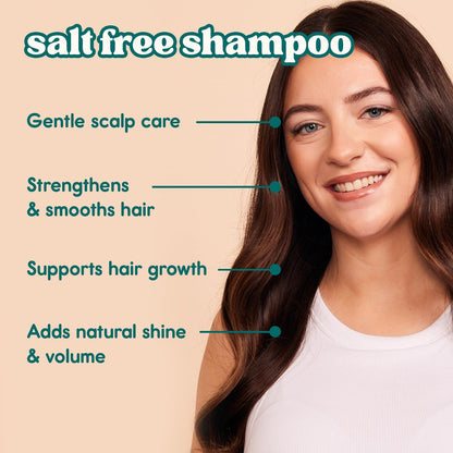 Nature Spell Hair Growth Complex Shampoo, Sulfate & Paraben Free, Nourishing & Strengthening, Infused with Hyaluronic Acid & Vitamin B5, For All Hair Types, Vegan, 10.14 fl oz Avelisse
