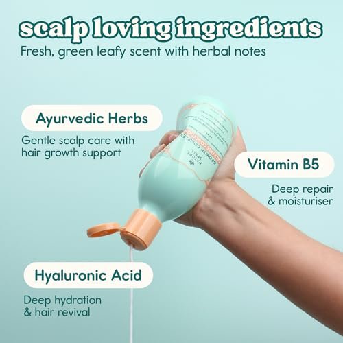 Nature Spell Hair Growth Complex Conditioner - Sulfate & Paraben Free, Nourishing & Strengthening with Hyaluronic Acid & Vitamin B5, Vegan, 10.14 fl oz Avelisse