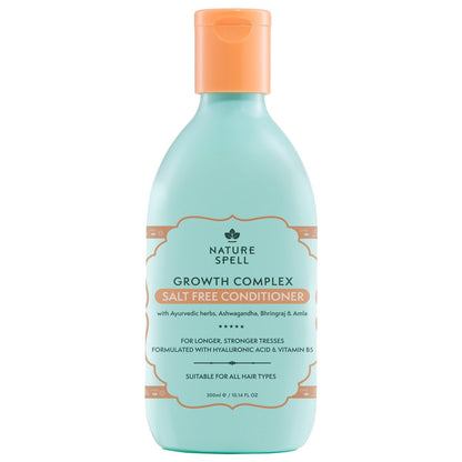 Nature Spell Hair Growth Complex Conditioner - Sulfate & Paraben Free, Nourishing & Strengthening with Hyaluronic Acid & Vitamin B5, Vegan, 10.14 fl oz Avelisse