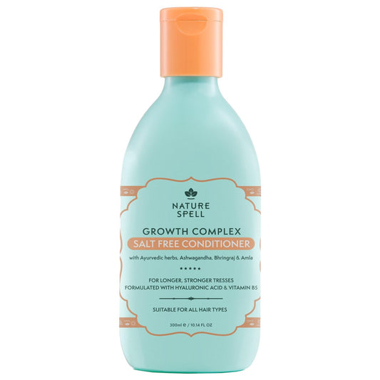 Nature Spell Hair Growth Complex Conditioner - Sulfate & Paraben Free, Nourishing & Strengthening with Hyaluronic Acid & Vitamin B5, Vegan, 10.14 fl oz Avelisse