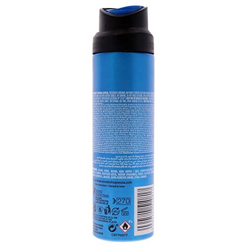 Cristiano Ronaldo CR7 Play It Cool Body Spray - Fresh Citrus & Aromatic Fougere Scent for Men, 6.8 oz Avelisse