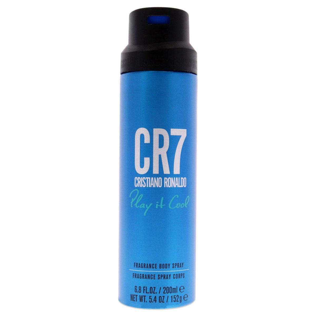 Cristiano Ronaldo CR7 Play It Cool Body Spray - Fresh Citrus & Aromatic Fougere Scent for Men, 6.8 oz Avelisse