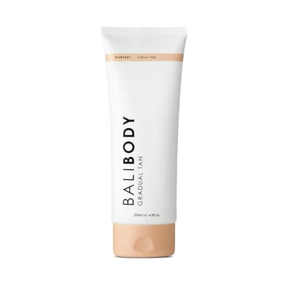 Bali Body Gradual Tan 2-in-1 Ultra Moisturizing Body Lotion for Women with Extremely Dry Skin, Hydrating Natural Self Tanner, Non-Greasy & Streak-Free Moisturizer, Cruelty-Free (200 ml/6.7 fl oz)