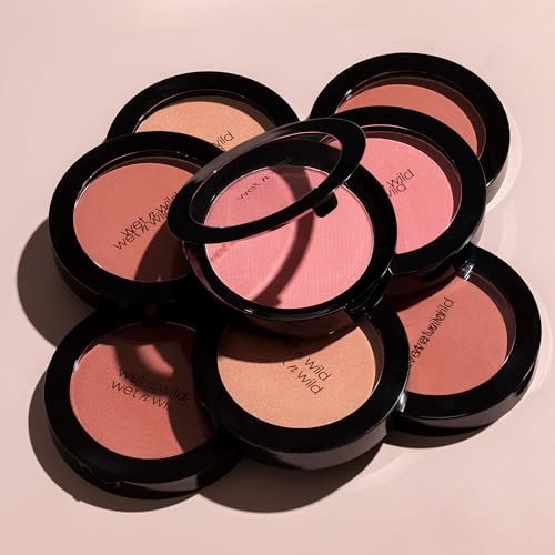 wet n wild Color Icon Blush - Pearlescent Pink, Matte Natural Sheer Glow, Infused with Jojoba Oil, Cruelty-Free & Vegan - görsel 16