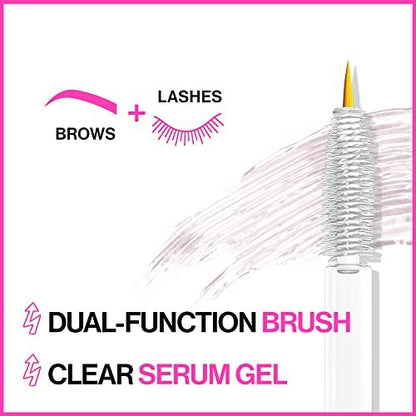 wet n wild Boost Me Up Brow and Lash Growth Enhancing Serum – Clear, 0.16 Fl Oz