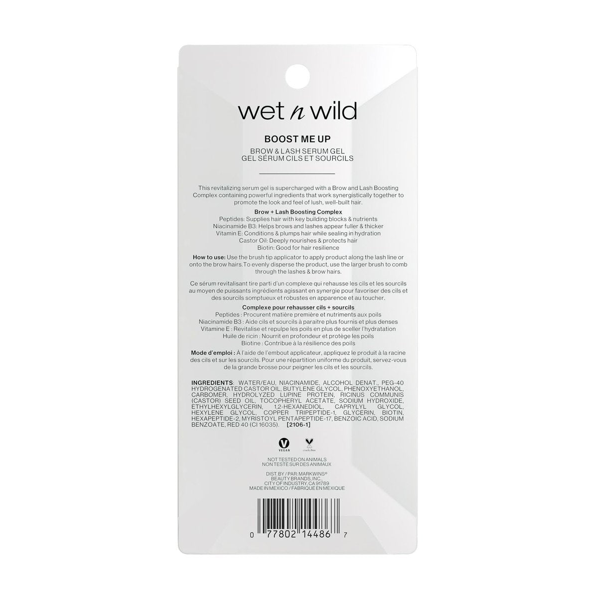 wet n wild Boost Me Up Brow and Lash Growth Enhancing Serum – Clear, 0.16 Fl Oz - görsel 9