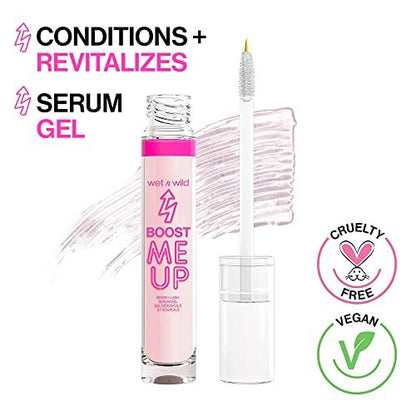 wet n wild Boost Me Up Brow and Lash Growth Enhancing Serum – Clear, 0.16 Fl Oz