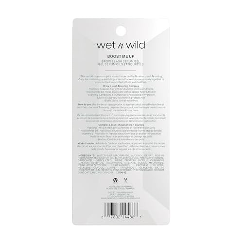 wet n wild Boost Me Up Brow and Lash Growth Enhancing Serum – Clear, 0.16 Fl Oz - görsel 10