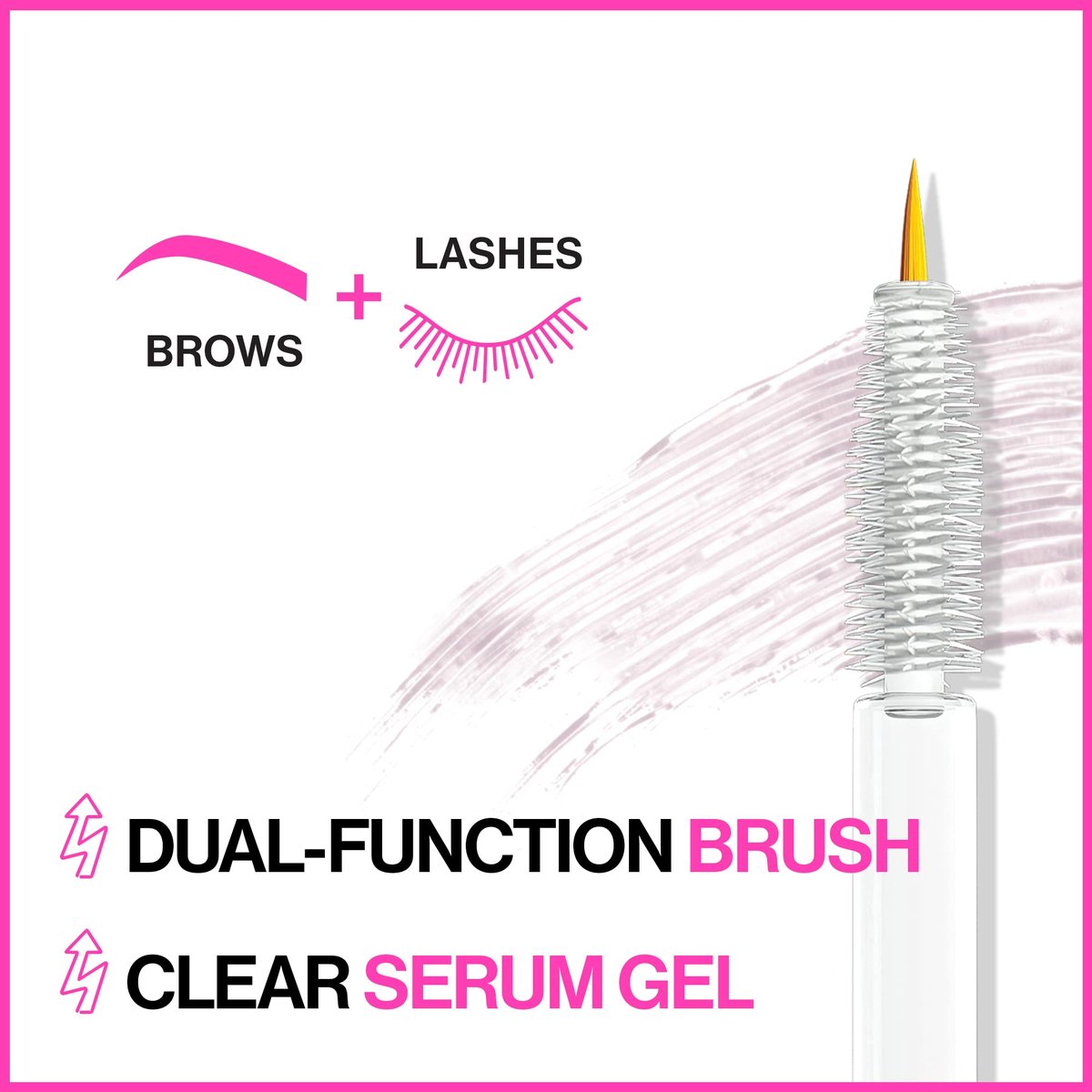 wet n wild Boost Me Up Brow and Lash Growth Enhancing Serum – Clear, 0.16 Fl Oz - görsel 13