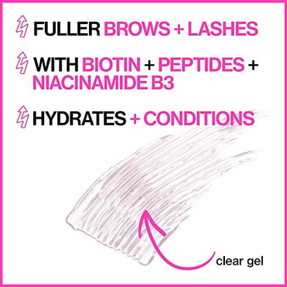 wet n wild Boost Me Up Brow and Lash Growth Enhancing Serum – Clear, 0.16 Fl Oz