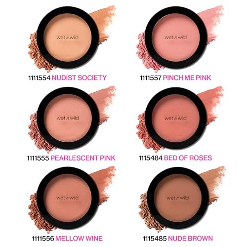 wet n wild Color Icon Blush - Pinch Me Pink - Matte & Natural Glow - Vegan & Cruelty-Free - görsel 4