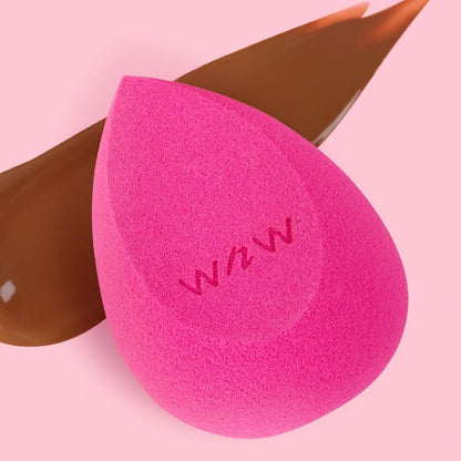 wet n wild Double Tap Makeup Sponge Set - 2 Pack Foundation Blending Beauty Sponge for Liquid, Cream, and Powder - Vegan & Cruelty Free