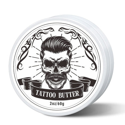 FUNAN Tattoo Butter Aftercare Cream – Natural Tattoo Care Balm for Before, During, and After the Tattoo Process (2 oz)