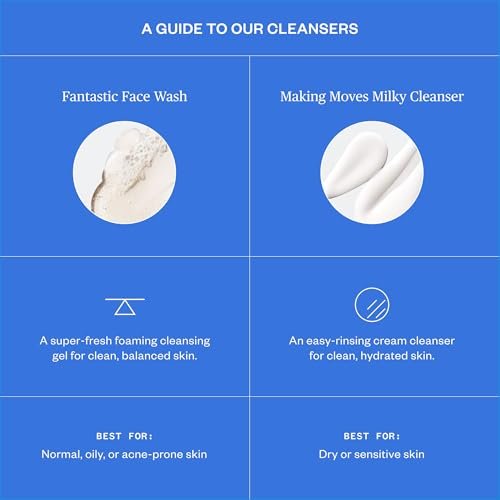 Ursa Major Making Moves Milky Cleanser – Natural, Vegan & Cruelty-Free Daily Non-Foaming Cleanser for Normal to Dry & Sensitive Skin – 4 oz Avelisse