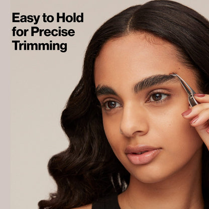 Revlon Brow Micro-Scissor: Precision Eyebrow Trimming Scissors for Detailed Shaping