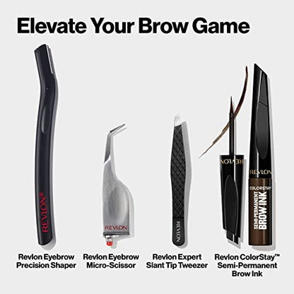 Revlon Brow Micro-Scissor: Precision Eyebrow Trimming Scissors for Detailed Shaping