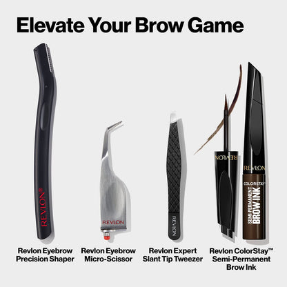 Revlon Brow Micro-Scissor: Precision Eyebrow Trimming Scissors for Detailed Shaping