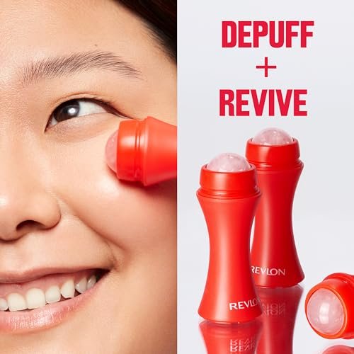 Revlon Skin Reviving Roller with Rose Quartz - All-Day Facial Brightening & Reviving Tool - görsel 7