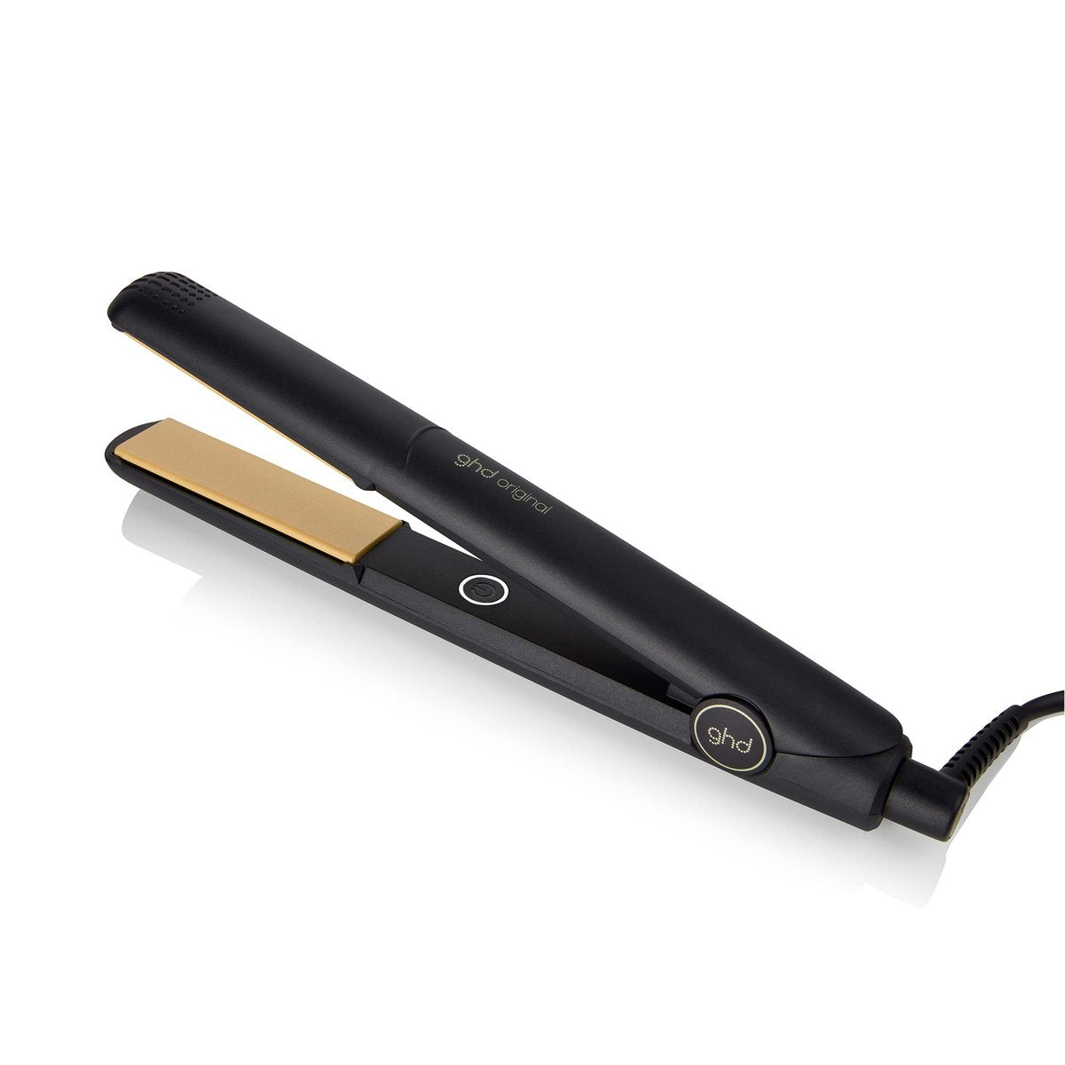 ghd Original Styler 1-Inch Flat Iron Hair Straightener - Ceramic Heat Technology, 365°F Safe Styling, Smooth Gloss Plates, Black Avelisse