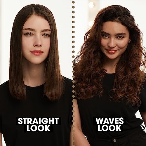 ghd Original Styler 1-Inch Flat Iron Hair Straightener - Ceramic Heat Technology, 365°F Safe Styling, Smooth Gloss Plates, Black Avelisse