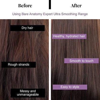 Bare Anatomy Ultra Smoothing Hair Serum – Carbohydrate Complex & Niacinamide for Smooth, Shiny Hair – Dry & Frizzy Hair Solution – 100 ml Avelisse
