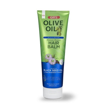 ORS Olive Oil Relax & Restore Maintain Moisture Hair Balm - 8 oz for Dry, Curly, and Coily Hair Avelisse