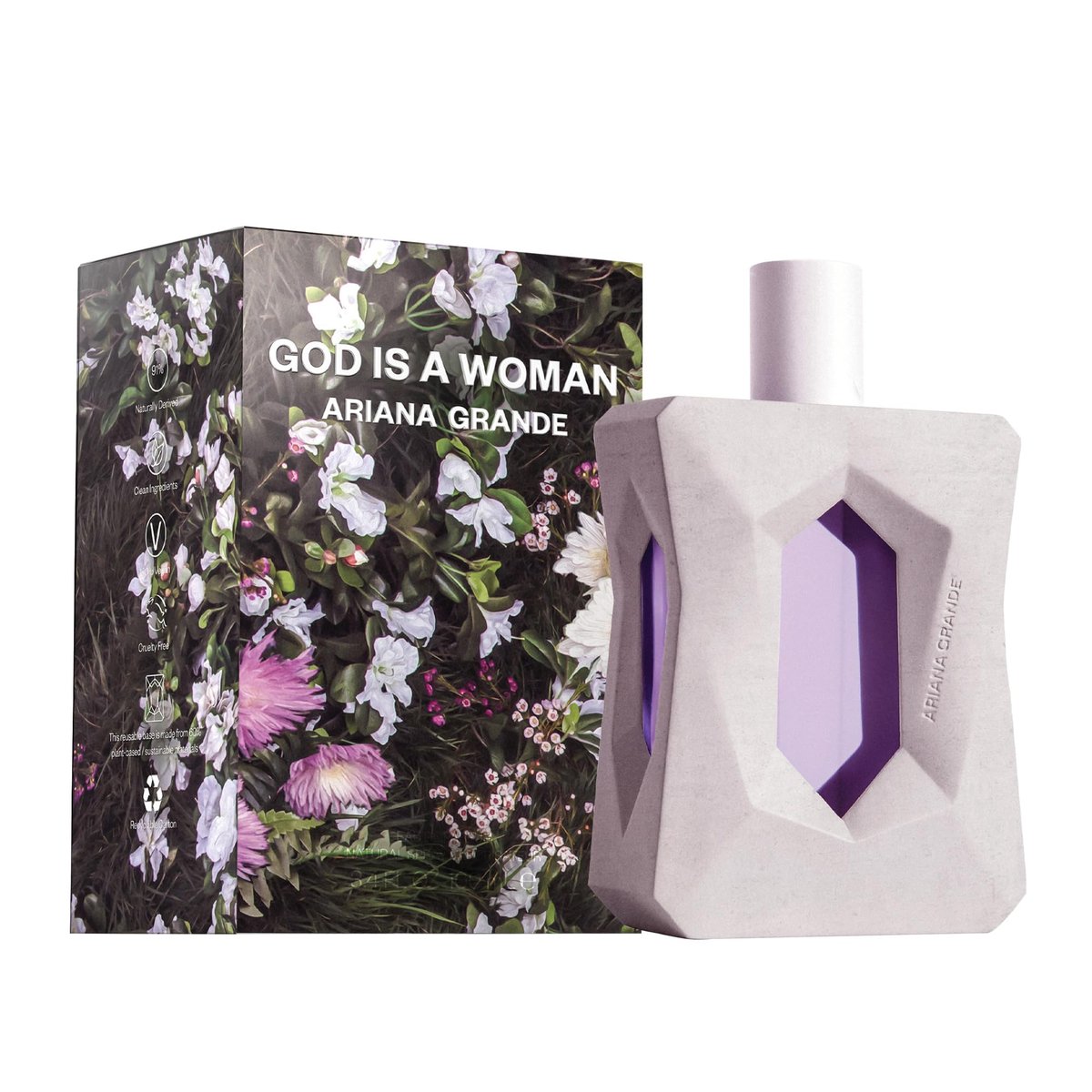 Ariana Grande God is a Woman Eau de Parfum – Fruity Musk Fragrance for Women with Notes of Orris, Pear, Vanilla & Cedarwood – 1 Fl Oz - görsel 3