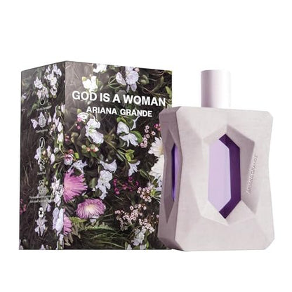 Ariana Grande God is a Woman Eau de Parfum – Fruity Musk Fragrance for Women with Notes of Orris, Pear, Vanilla & Cedarwood – 1 Fl Oz