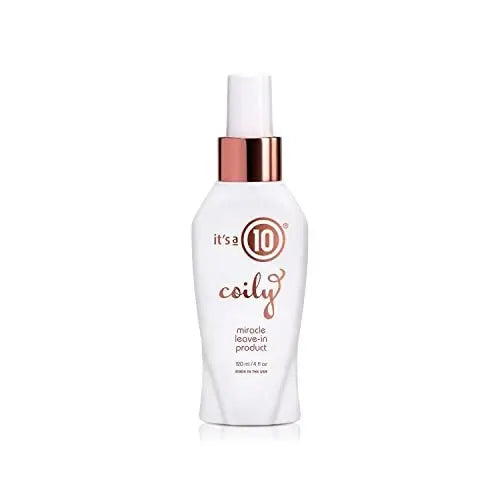 Coily Miracle Leave In Product by It's a 10 for Unisex - 4 oz Treatment Avelisse