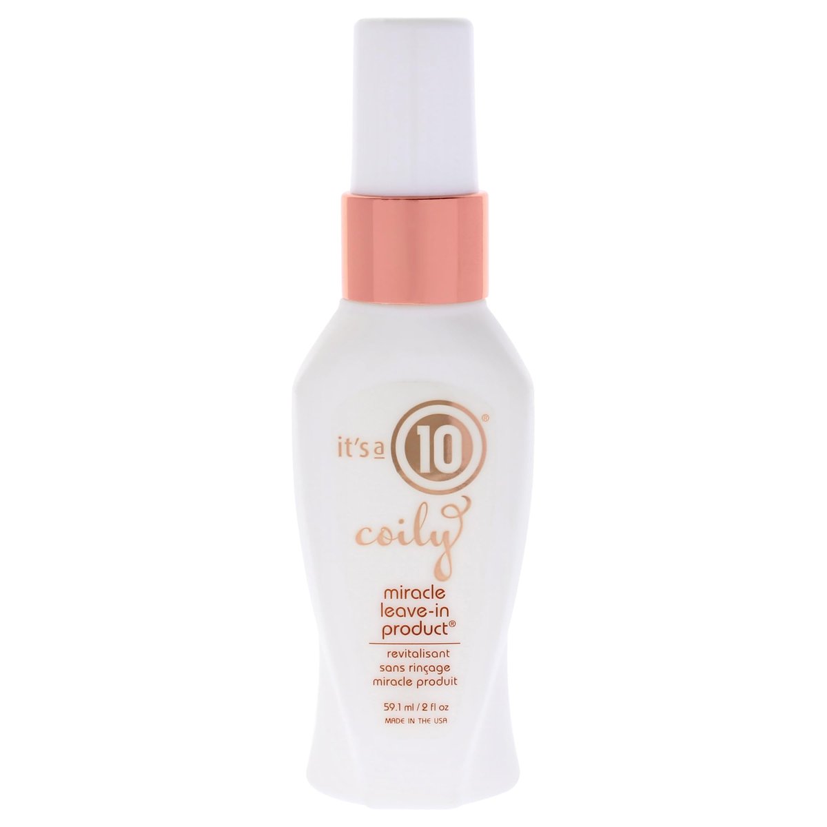 It's A 10 Coily Miracle Leave-In Product 2 oz - Nourishing Hair Spray for Coily Hair Avelisse