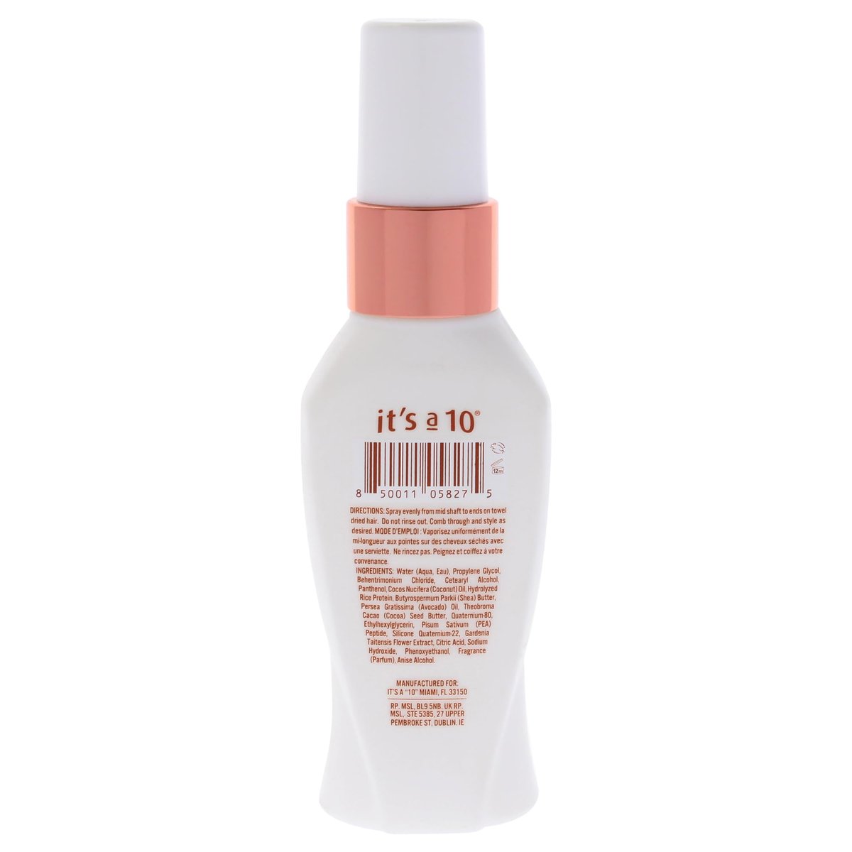It's A 10 Coily Miracle Leave-In Product 2 oz - Nourishing Hair Spray for Coily Hair Avelisse
