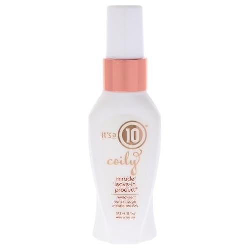 It's A 10 Coily Miracle Leave-In Product 2 oz - Nourishing Hair Spray for Coily Hair Avelisse
