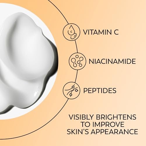 Olay Brightening Eye Cream with Vitamin C, Peptides & Vitamin B3 - Fragrance-Free Hydrating Under Eye Cream for Dark Circles & Dull Skin, 0.5 oz Avelisse