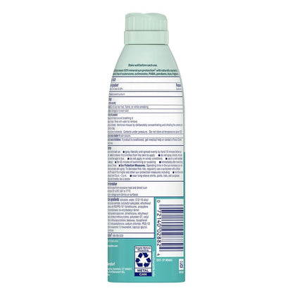 Coppertone Pure and Simple Kids Sunscreen Spray SPF 50 - Zinc Oxide Mineral Sunscreen, Hypoallergenic, Tear Free, 5 oz (Pack of 3) Avelisse