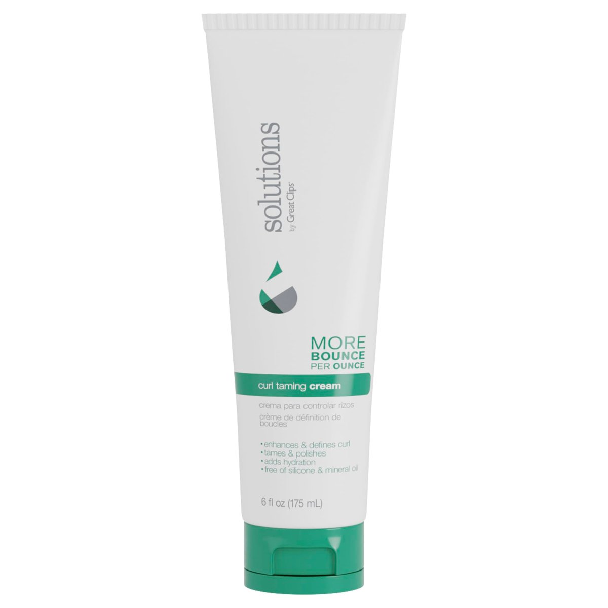 GREAT CLIPS Solutions Curl Taming Cream – 6 oz – Enhance & Define Curls for a Tame, Polished Look Avelisse