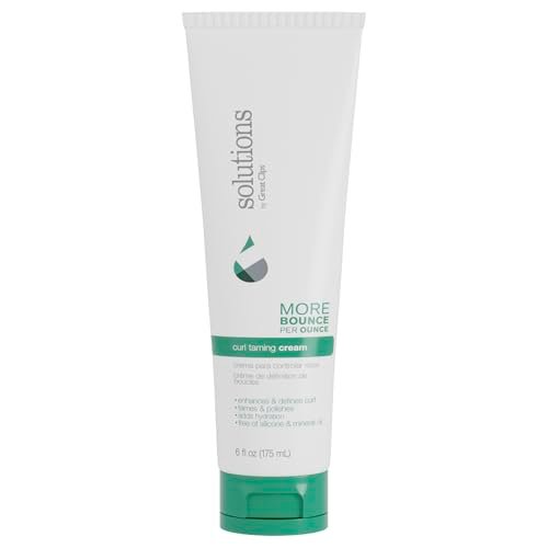 GREAT CLIPS Solutions Curl Taming Cream – 6 oz – Enhance & Define Curls for a Tame, Polished Look Avelisse
