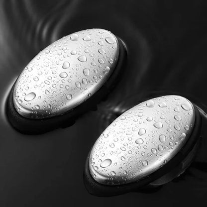 WondMall 5-Pack Stainless Steel Bar Soap – Odor Removing Metal Soap for Hands, Eliminates Onion, Garlic, Fish Smells Avelisse