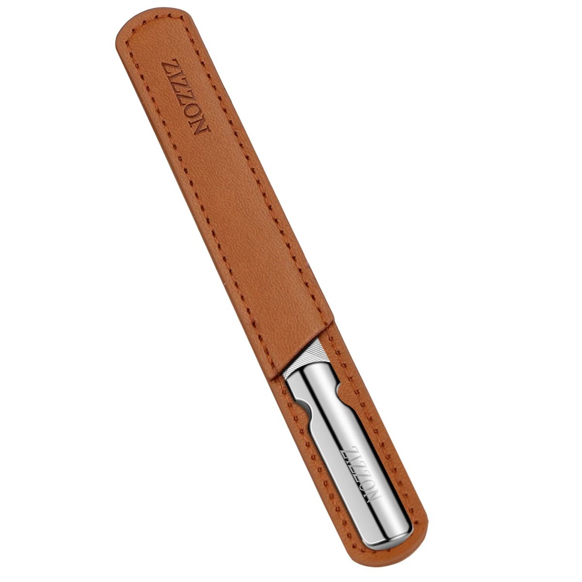 ZIZZON Professional Stainless Steel Nail Files Double Sided - Heavy Duty Reusable Manicure Filer for Natural Nails, Home Salon or Travel - görsel 9