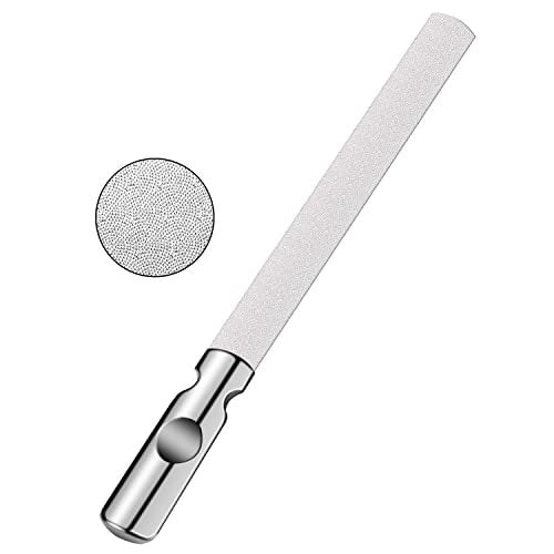 ZIZZON Professional Stainless Steel Nail Files Double Sided - Heavy Duty Reusable Manicure Filer for Natural Nails, Home Salon or Travel - görsel 6