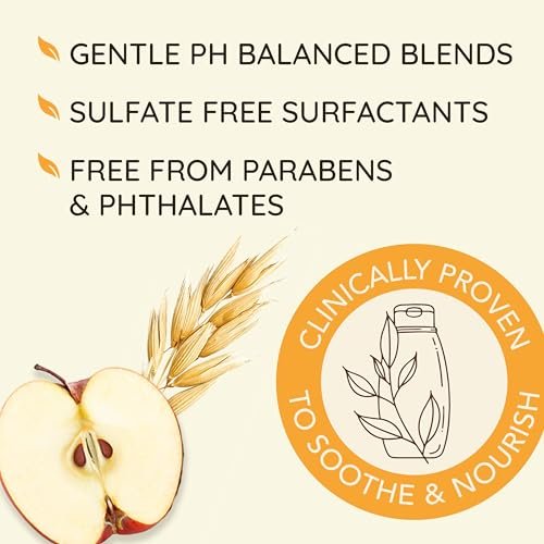 Aveeno Apple Cider Vinegar Shampoo & Conditioner Set – Daily Clarifying & Soothing Scalp Care for Oily & Dull Hair, 2 x 12 fl. oz - görsel 8