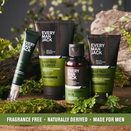 Every Man Jack Hydrating Face Wash for Men with Hyaluronic Acid & Niacinamide – Gently Removes Dirt and Oil, Revives Dry, Dull Skin – 5 fl oz (2 Pack) - görsel 9