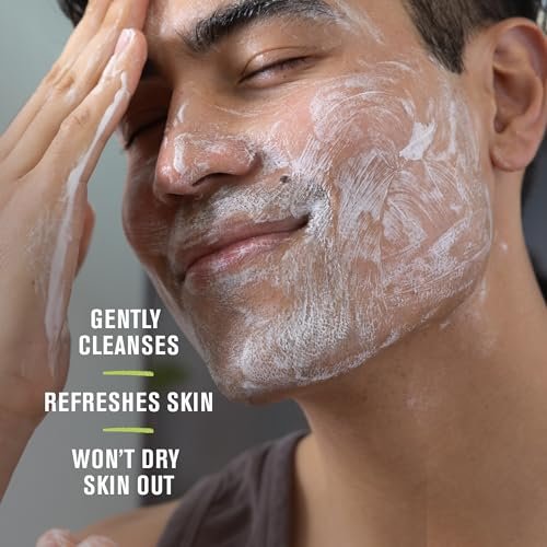 Every Man Jack Hydrating Face Wash for Men with Hyaluronic Acid & Niacinamide – Gently Removes Dirt and Oil, Revives Dry, Dull Skin – 5 fl oz (2 Pack) - görsel 5