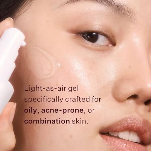 Peach & Lily Glass Skin Water-Gel Moisturizer - Lightweight Hyaluronic Acid Face Moisturizer with Chamomile, Kiwi & Peach - Vegan & Cruelty-Free Korean Beauty Avelisse