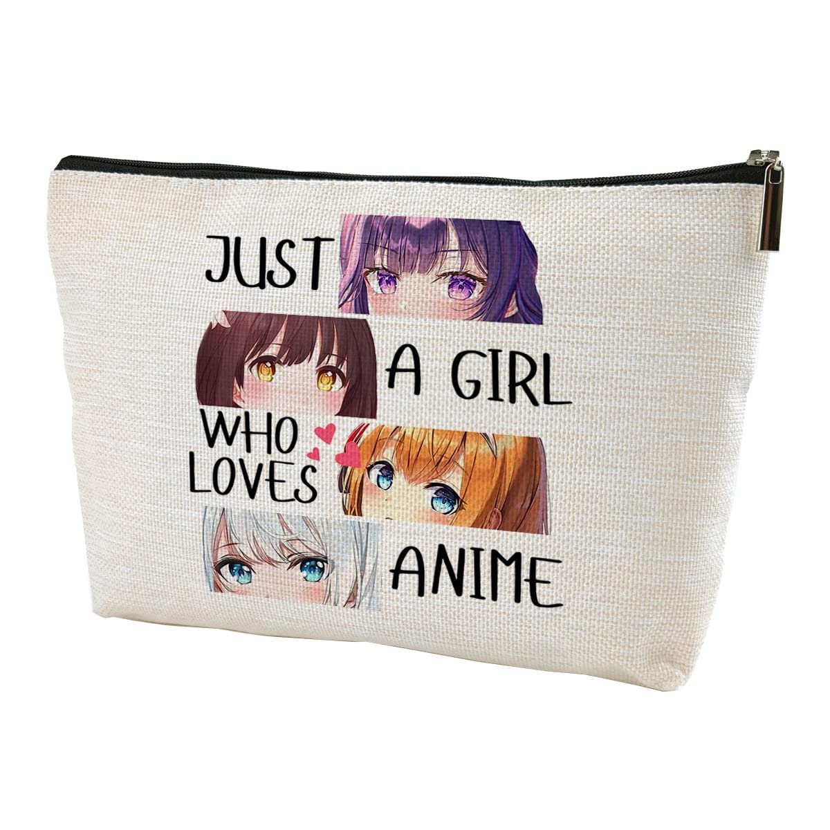 Just a Gir Who Really Loves Anime - Travel Cosmetic Bag | LANBAIHE Avelisse