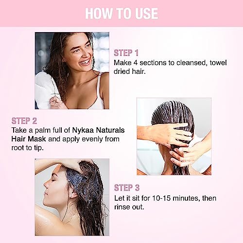 Nykaa Naturals Apple Cider Vinegar & Ginger Hair Mask – Anti-Dandruff, Clarifying Shine Mask for All Hair Types (6.76 oz) - görsel 5