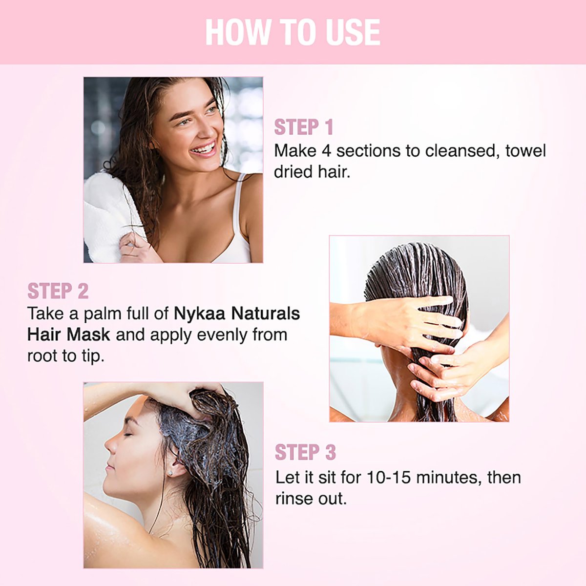 Nykaa Naturals Apple Cider Vinegar & Ginger Hair Mask – Anti-Dandruff, Clarifying Shine Mask for All Hair Types (6.76 oz) - görsel 6